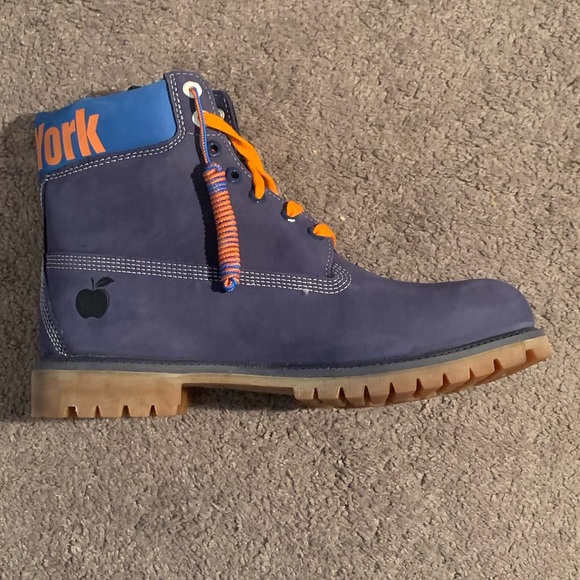 Timberland 6” NBA New York Knicks Mens Boots - Picture 4 of 8